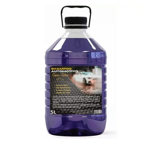 SHAMPOO COM CERA DE CANAUBA AUTOMOTIVO CONCENTRADO BRILHO SHAMPOO NEUTRO