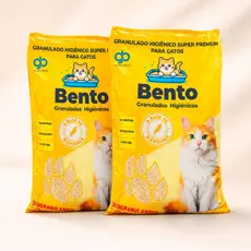 Areia Mandioca Natural 100% Biodegradável Higiênica para Gatos Sem Odor 2 a 4 Kg