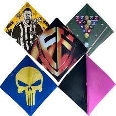 Raia Peixinho Pipa Papagaio Flechinha Plastico 35x35 Pacote Com 10 Unidades Sortidos