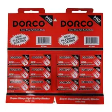 Lâmina Dorco Red 60 New Platinum Lâminas De Barbear