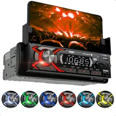 Som Automotivo Svart S500x Pro 2 Usb Bluetooth Leitor Cartão Sd Suporte p/ Celular