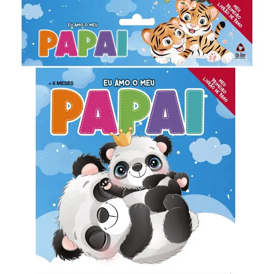 Meu Primeiro Livrão de Pano Eu Amo o Meu Papai