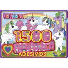 Floresta Encantada Prancheta para Colorir com 1500 Adesivos