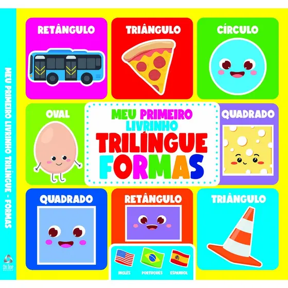 Meu Primeiro Livrinho Trilíngue | Formas