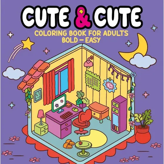 Cute & Cute - Coloring Book for Adults