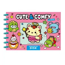 Cute & Comfy Super Special - Edição 20 - Livro de Colorir Adulto - Encadernação com Disco