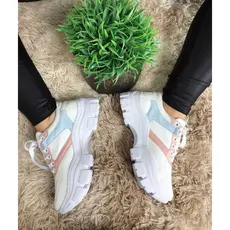TENIS ADULTO FEMININO SNEAKERS CHUNKY COLLOR PLATAFORMA CONFORTAVEL PROMOÇÃO PRONTA ENTREGA