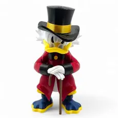 Tio Patinhas Malvadão: Tio Patinhas Posturado e Elegante 18cm - Action Figure Colecionável