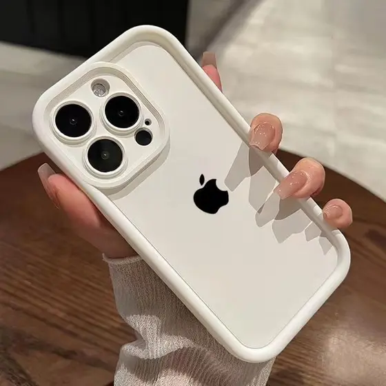 Estojo De Cor Sólida De Luxo Para iPhone 15 14 13 12 11 Pro Max 14 15 Plus Capa De TPU À Prova De Choque