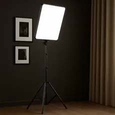 Ring light Quadrada Led Retangular Youtuber 16 Polegadas Profissional Foto Celular Tripé de 2.10 MTS