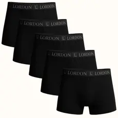 Kit 5 Cuecas Boxer Preta Adulto Masculina Ideal para o dia a dia Plus Size