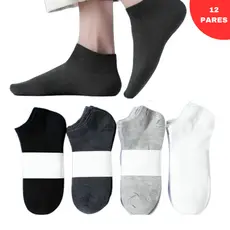 Kit 24 Pares Meias Soquetes ótima qualidade unissex