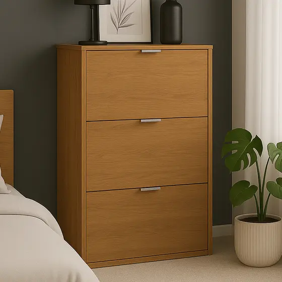 OFERTA Sapateira 3 Portas Organizadora Armário Multiuso Sapato Quarto Apartamento Hall de Entrada
