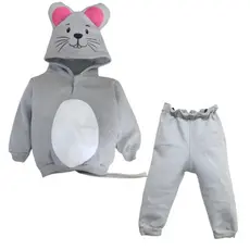 Conjunto de Moletom Fantasia Ratinho Catitos - 395