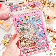 Adesivos 3d Miniatura 8 Cenários De Paisagismo Fofo DIY Scrapbooking