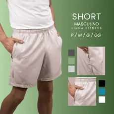 Shorts Masculino Praia Tactel Leve Elastano Verão Short Masculino Praia Elastano Lycra Treino