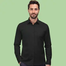 Camisa Social Masculina Microfibra Camisa Social Masculina Slim Microfibra Camisa Social Masculina Preta