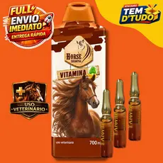 Shampoo Good Horse e Vitamina A Shampoo de Cavalo Envio Rápido Uso Veterinário