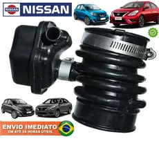 Mangueira do Filtro de Ar com Anti-chamas Original Nissan Versa March 1.6 até 2014 Original Nissan