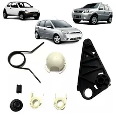 Reparo Completo da Alavanca Cambio Trambulador Ford Fiesta Ka Ecosport Até 2009 Novo NF Garantia
