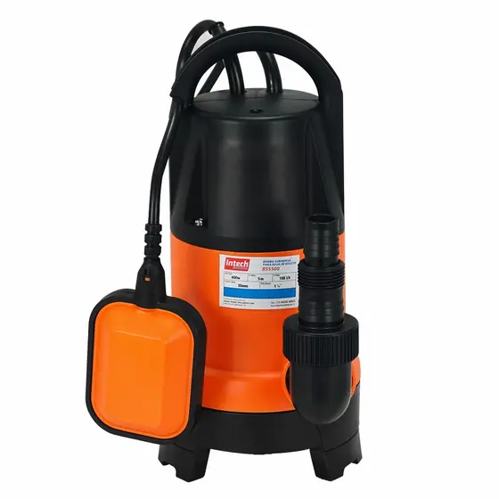 Bomba Dágua Submersível Para Água Suja 1/2hp BSS500 Intech Machine