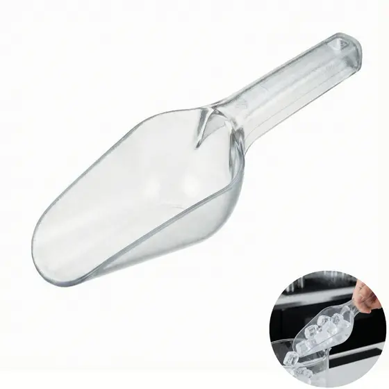 Pá de Gelo Bartender Policarbonato, 25cm 180ml serve para Grãos Cereais Ração PET Muito Resistente