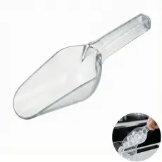Pá de Gelo Bartender Policarbonato, 25cm 180ml serve para Grãos Cereais Ração PET Muito Resistente