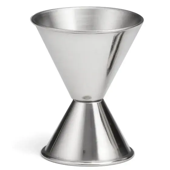 Dosador De Bebidas 30x60ml Em Inox, Marcação 1 E 2oz Jigger