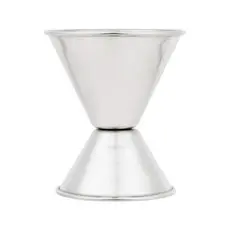 Dosador de Bebida Duplo 30 x 45 Ml / Jigger 1x1 1/2 Oz - Aço Inox