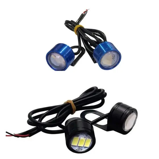 Farol De Milha Led Mini Strong Modelo Universal Moto Carro Par Envio Rápido