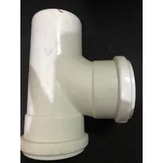 Tee de esgoto de 75mm também para calhas da marca Amanco