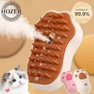 Escova Para Gatos Cães a Vapor Pet 3 Em 1 Escovas De Pêlos Pentes De Massagem Animais De Estimação Remoção de Pelos