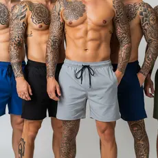 KITS 4 Shorts Masculino Tactel Premium com Elastano