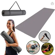 Tapete Yoga Mat Colchonete Tatame 1,70mx55cmx5mm Exercício em Casa