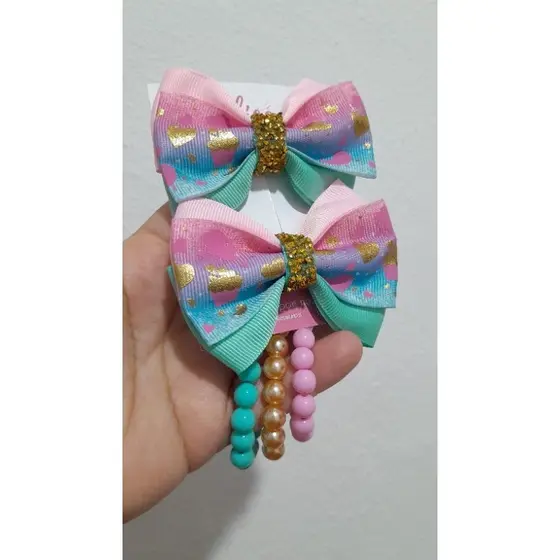 Par de laços infantil/ Laço de cabelo infantil / laço  / kit de laços / pulseiras infantis