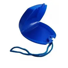 Estojo Porta Moldeira Aparelho Ortodôntico Cor AZUL