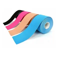 Bandagem Colorida Adesivo Elástico Para Esportes Kinesio
