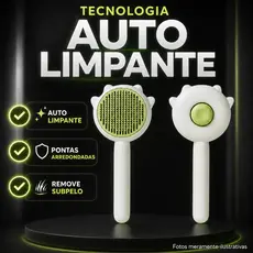 Pente Tira Pelos Subpelo Pet Escova Removedor Cerdas Aço Inox