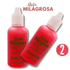 Kit com 2 unidades Gota milagrosa Natty Vida ORIGINAL