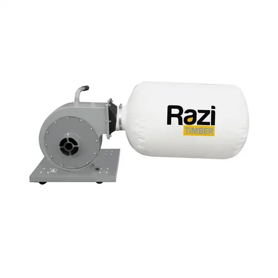 Coletor De Pó 1cv De Parede Marcenaria 56L RZ-CP1MB Razi