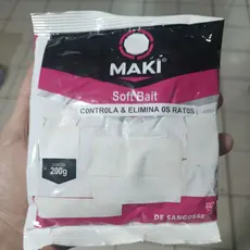 macio soft atrativo maki bolachina rosa bait clicletinho de 200GR O PACOTE