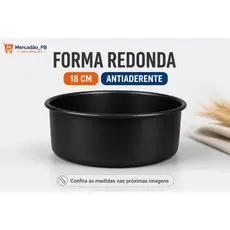 Forma Air Fryer 18cm Antiaderente Para Forno e Fritadeira Elétrica