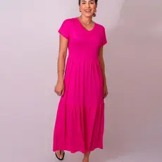 Vestido malha de manga moda evangélica vestido longo vestido gola v moda gestante vestido amamentação vestido três marias moda blogueira (209)