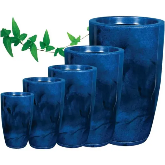 COLUNA RED. MARMORIZADA AZUL