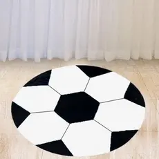 Tapete De Bola Para Quarto De Criança Infantil Decoração De Futebol