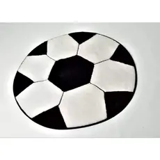 Tapete para Decoração Quarto Infantil Bola de Futebol