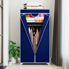 Armário Guarda Roupa Dobrável Portátil Multiuso Organizador de Roupas Sapateira Arara