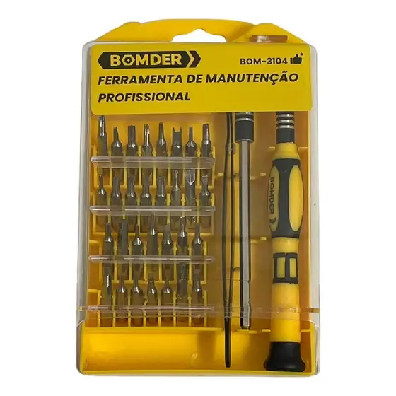 Chaves De Fenda Phillips 32 Em 1 Precisão Profissional 3104