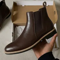 Botina Masculina Chelsea Bota Texana Country Em Couro Legitimo Trabalho Rodeio Country