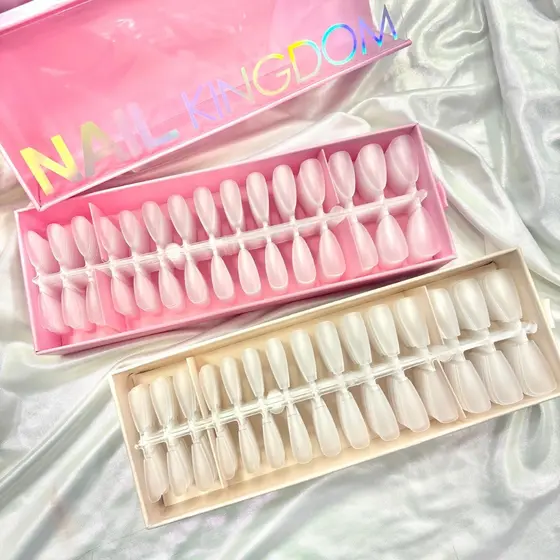 450 Unidades Unhas Tips Sofft Gel Tips em Gel Base Fosca Bailarina/almond/bailarina bailarina normal